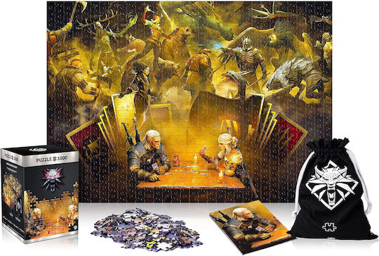 The Witcher: Playing Gwent Puzzle 2D 1000pcs