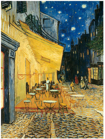 Art Cafe Terrace At Night Puzzle 2D 1000pcs