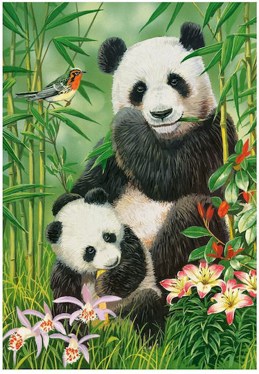 Puzzle Da 1000 Pezzi Brunch Del Panda