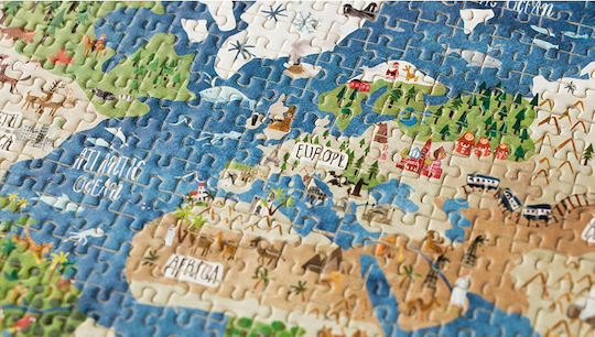 Micro Puzzle The World Puzzle 2D 600pcs