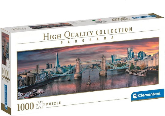 1000 Piece Panorama Puzzle Across River Thames