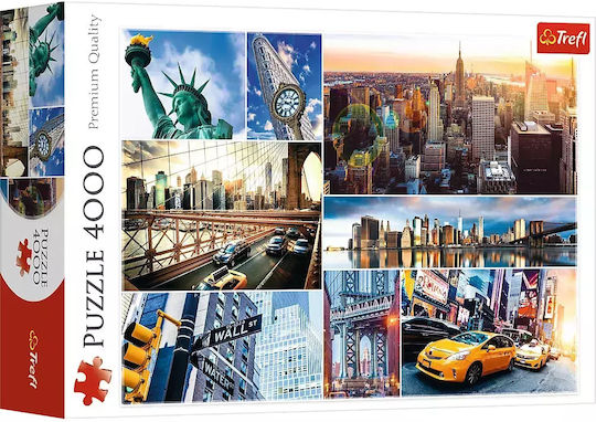 Puzzle Trip În Europa 2D 4000 Piese