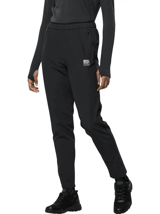 Jack Wolfskin Women's Hiking Long Trousers Black