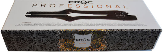 Classic Flat Iron Croc Placă de Îndreptat Părul cu Plăci Ceramice