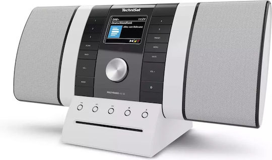 Technisat Multyradio 4.0 SE Επιτραπέζιο Ραδιόφωνο Ρεύματος DAB+ με Bluetooth και USB Ασημί