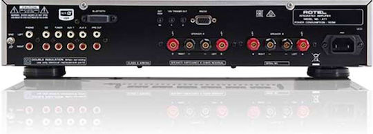 Rotel A11MKII Ολοκληρωμένος Ενισχυτής Hi-Fi Stereo 62W/4Ω 50W/8Ω Ασημί
