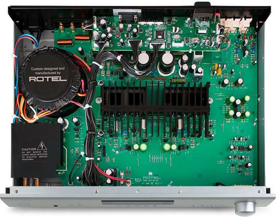 Rotel A11MKII Integrat Amplificator Hi-Fi Stereo 62W/4Ω 50W/8Ω Negru