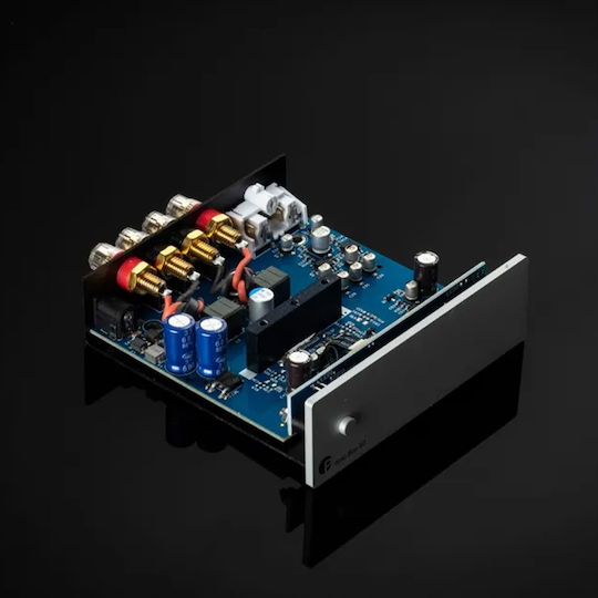 Pro-Ject Audio Amp Box S3 Τελικός Ενισχυτής Hi-Fi Stereo 40W/4Ω 23W/8Ω Ασημί