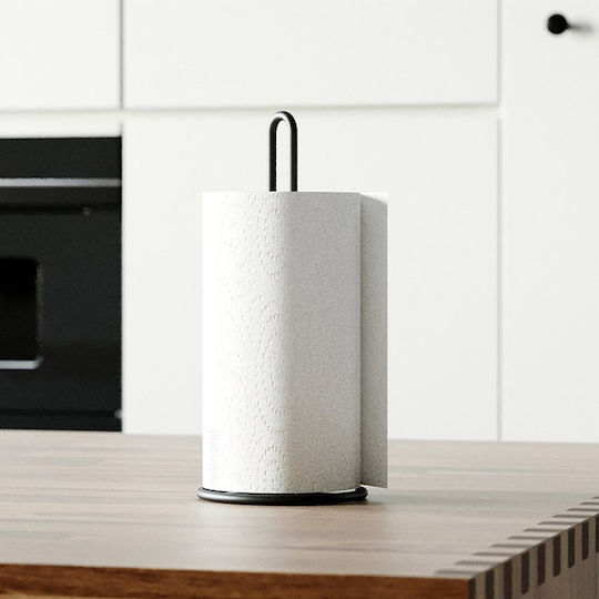 Tekno-Tel Βάση για Χαρτί Κουζίνας Μεταλλική Μαύρη 14x14x32cm MG302B Tekno-Tel Βάση για Χαρτί Κουζίνας Μεταλλική Μαύρη 14x14x32cm MG302B