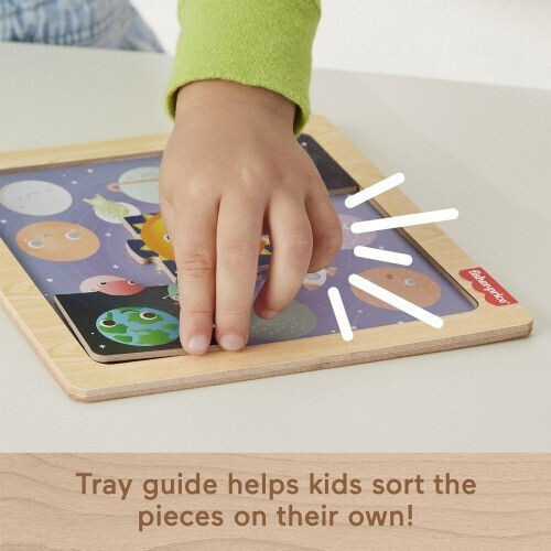 Ξύλινο Παιδικό Puzzle Διάστημα 9pcs Fisher Price