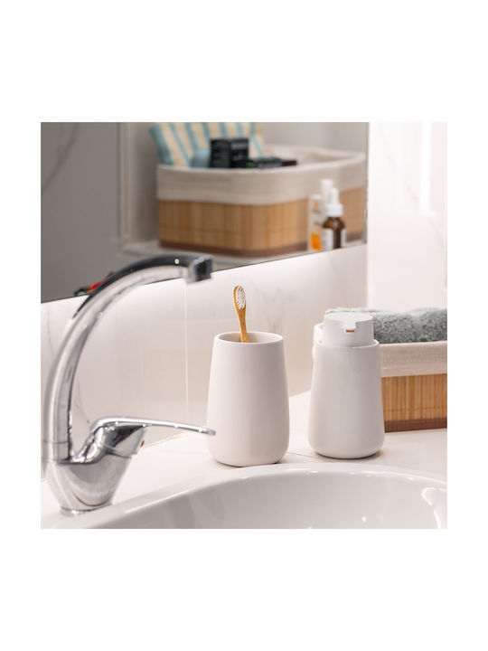 Estia Fjord Dispenser Ceramic White 300ml