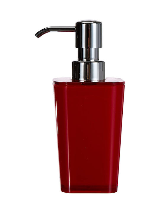 Kleine Wolke Easy Tabletop Plastic Dispenser Red