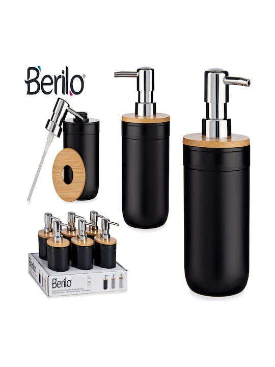 Berilo Επιτραπέζιο Dispenser Πλαστικό Μαύρο 350ml