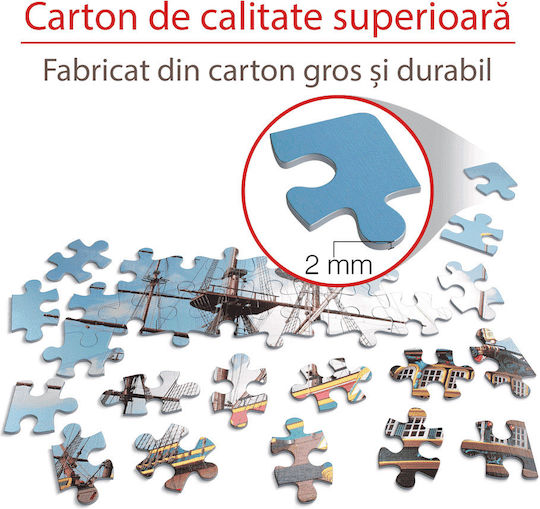 Famous Places Puzzle 2D 1000pcs