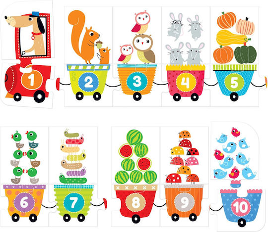 Παιδικό Puzzle Numbers 20pcs CzuCzu