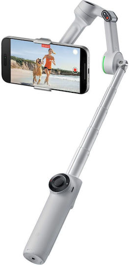 Insta360 Flow 2 Pro Standard Version Phone Gimbal with 3 Axis Stabilization and 10 Operating Hours Gray