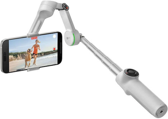 Insta360 Flow 2 Pro Standard Version Phone Gimbal with 3 Axis Stabilization and 10 Operating Hours Gray