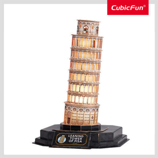 Led Leaning Tower Puzzle 3D 42pcs