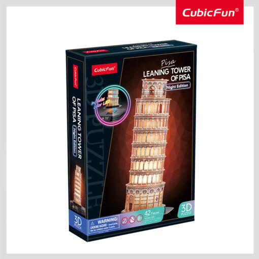 Led Leaning Tower Puzzle 3D 42pcs