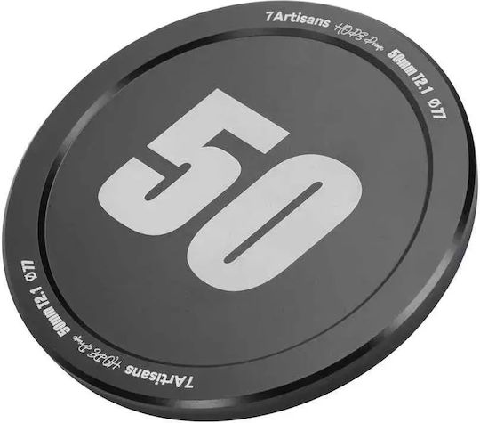7artisans Crop Φωτογραφικός Φακός Photoelectric 50mm T2.1 Hope S35 Cine Σταθερός για Canon RF Mount Μαύρος