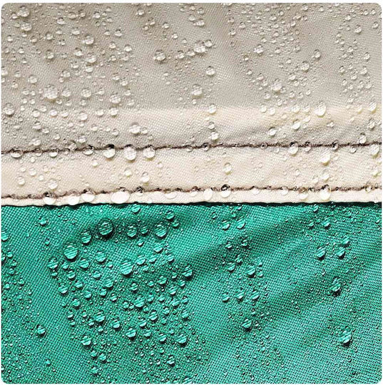 vidaXL Green Sunshade for 4 People