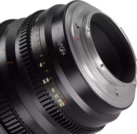 7artisans Crop Φωτογραφικός Φακός Photoelectric 35mm T2.1 Hope S35 Cine Σταθερός για Canon RF Mount Μαύρος