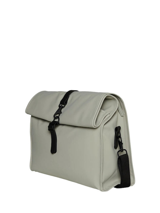 Τσάντα Ταχυδρόμου Rains Rolltop Messenger 13940-CEMENT