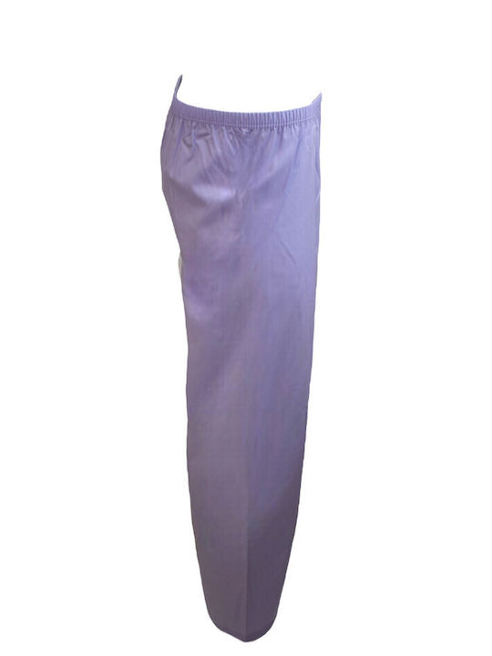 Apple Boxer Winter Damen Pyjama-Hose Lila