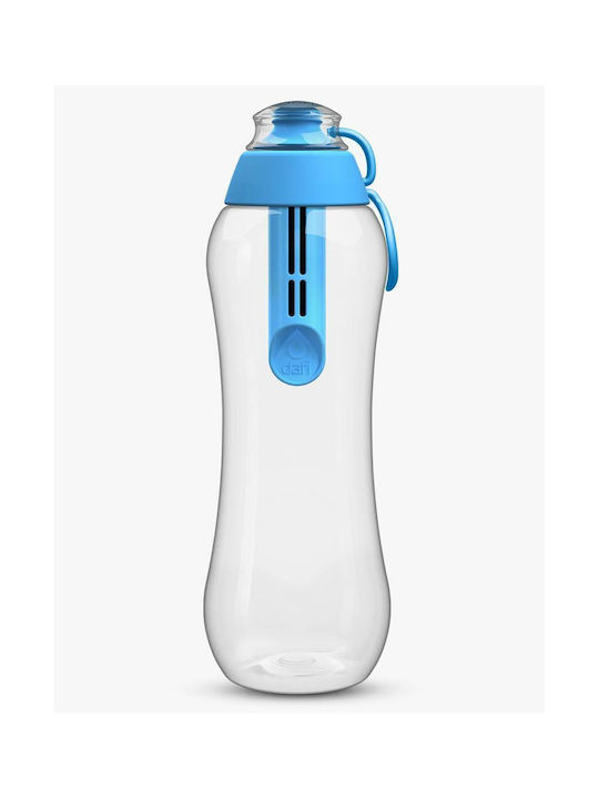 Dafi Water Bottle with Filter 500ml Blue