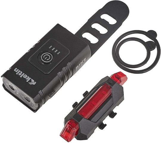 Keltin K02313 Rechargeable Bicycle Lights Set