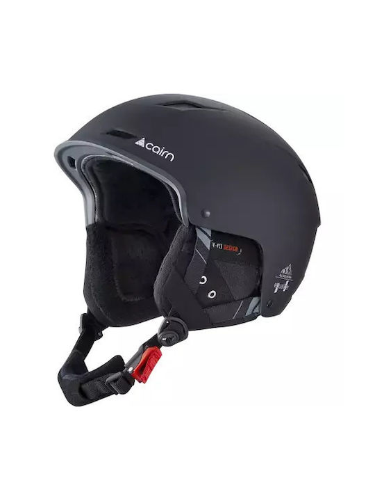 Cairn Equalizer Κράνος για Σκι & Snowboard σε Μαύρο Χρώμα