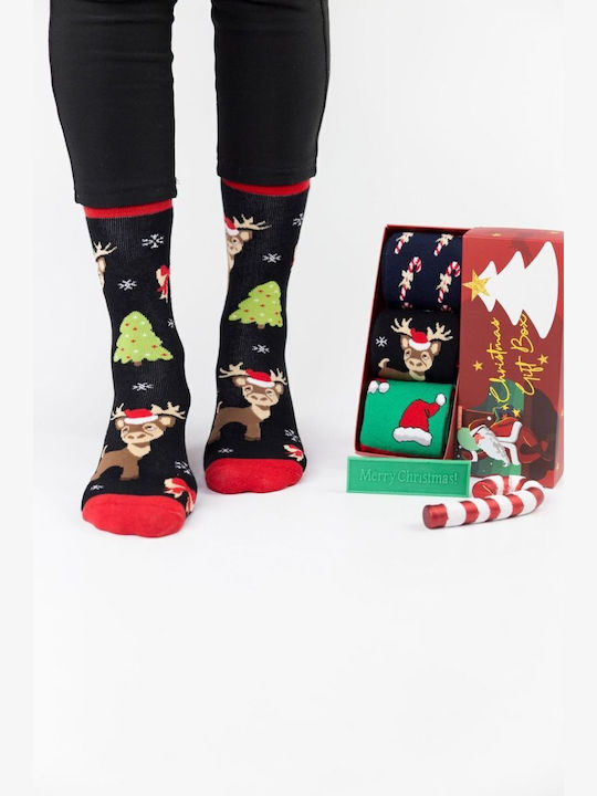 Unisex Fashion Κάλτσες Πετσετέ Festive Ii Βαμβακερές 3 Ζευγάρια Soma 39167 Πολύχρωμο Unisex Fashion Κάλτσες Πετσετέ Festive Ii Βαμβακερές 3 Ζευγάρια Soma 39167 Πολύχρωμο