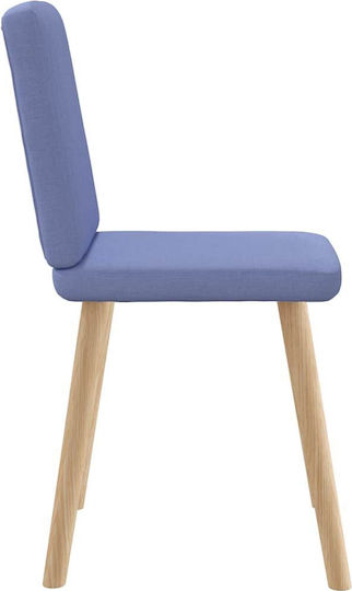 Stühle Speisesaal Blue 2Stück 45x54x86cm