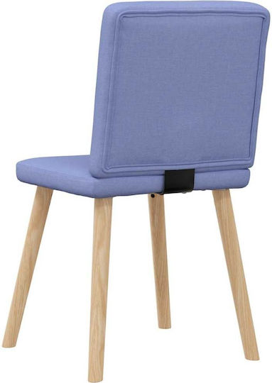 Stühle Speisesaal Blue 2Stück 45x54x86cm