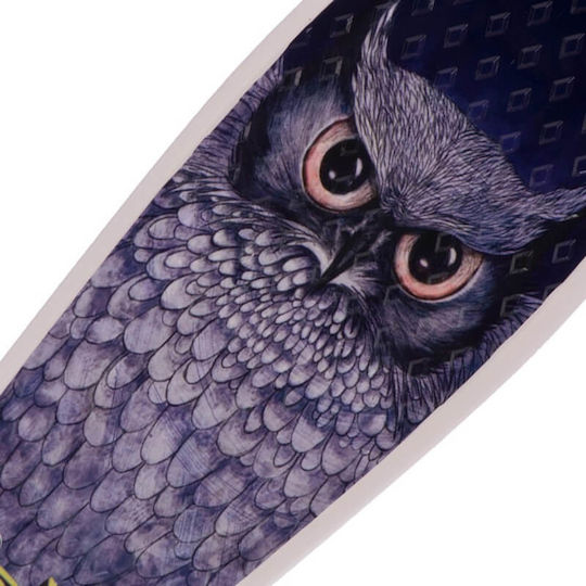Action One Skateboard Complet Penny Board Blue Owl 56 X 15 Cm Multicolor