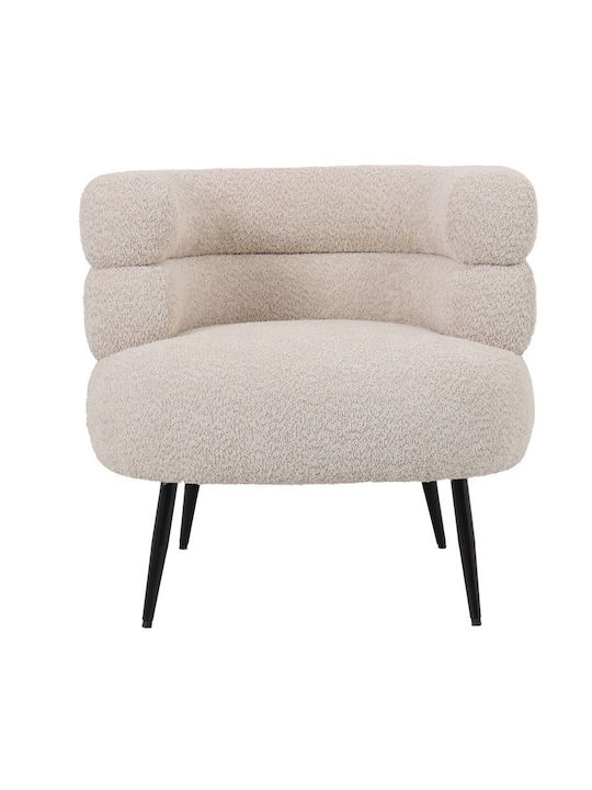 Foleja Sessel Beige 76x75x72cm