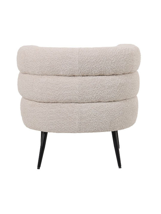 Foleja Sessel Beige 76x75x72cm