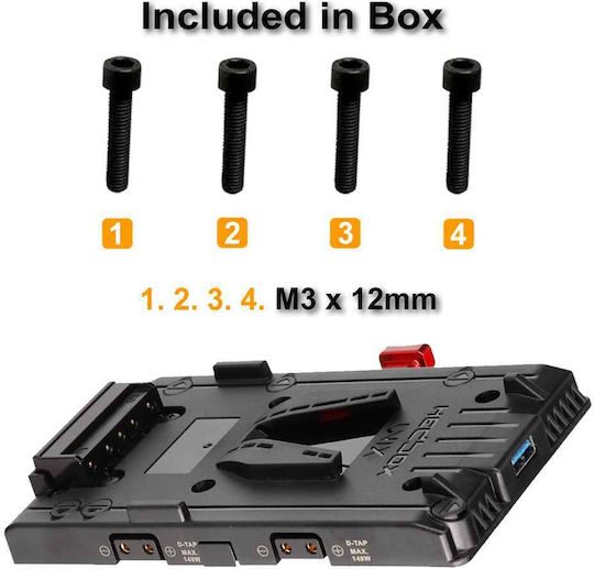 Hedbox Unix-lpe6 V-lock Πλακέτα Μπαταρίας