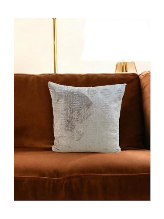 Linea Home Διακοσμητική Μαξιλαροθήκη Vendome Μόκα 45x45εκ.