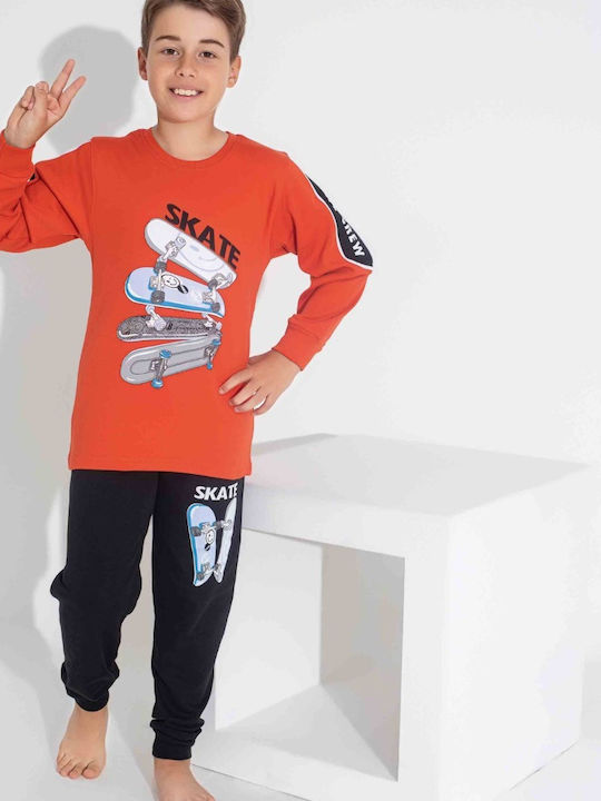 Tarik Pijama pentru copii De iarnă Orange