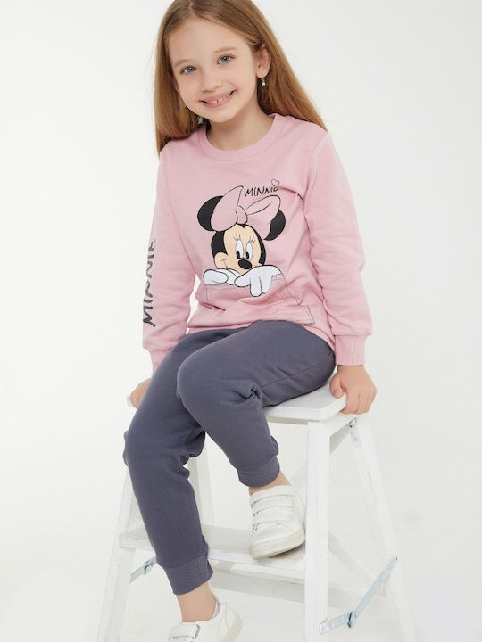 Disney Kids Sweatpants Set Rose