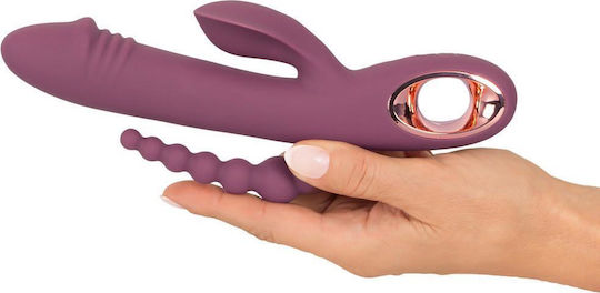 You2Toys Slim Triple Mini Δονητής G-Spot 2cm Μωβ