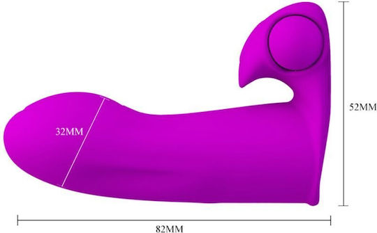 Pretty Love Maxwell Vibrator Finger Purple
