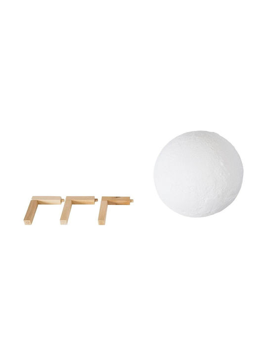 GloboStar Διακοσμητικό Φωτιστικό LED RGBW Moon Light 20x20x23εκ.