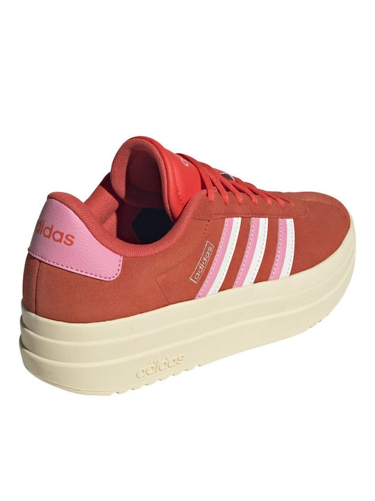 Vl Court Bold Flatforms Sneakers Red / Gum