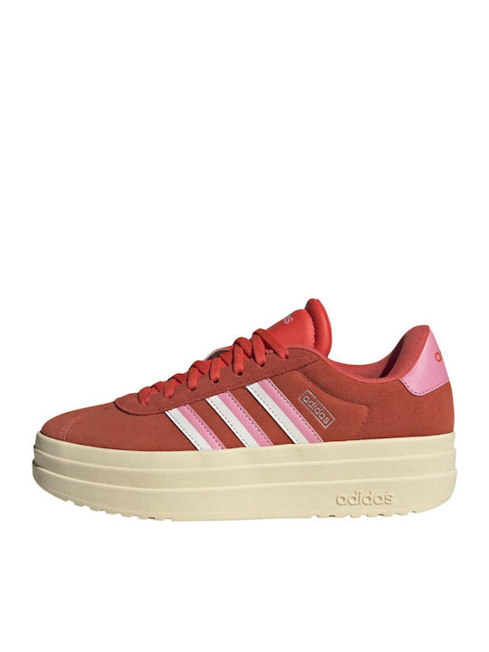 Vl Court Bold Flatforms Sneakers Red / Gum
