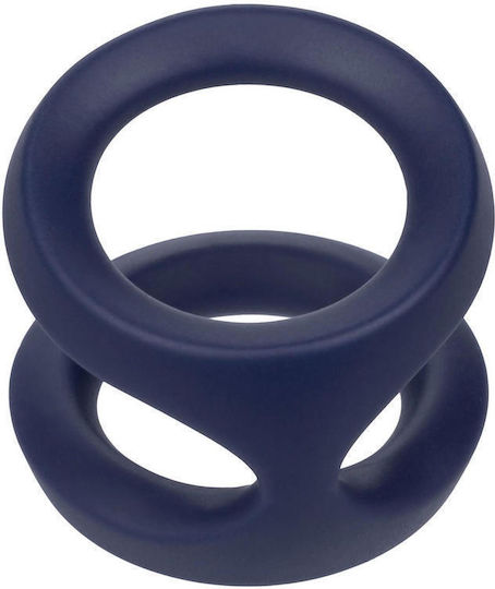 Calexotics Viceroy Platinum Series Δαχτυλίδι Πέους Σιλικόνης Blue SE-0432-10-3