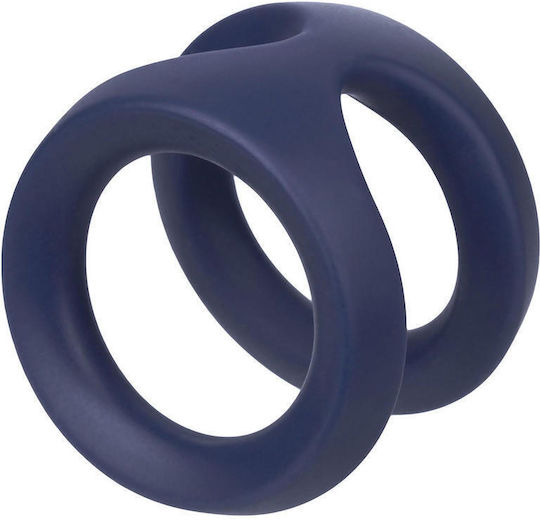 Calexotics Viceroy Platinum Series Δαχτυλίδι Πέους Σιλικόνης Blue SE-0432-10-3