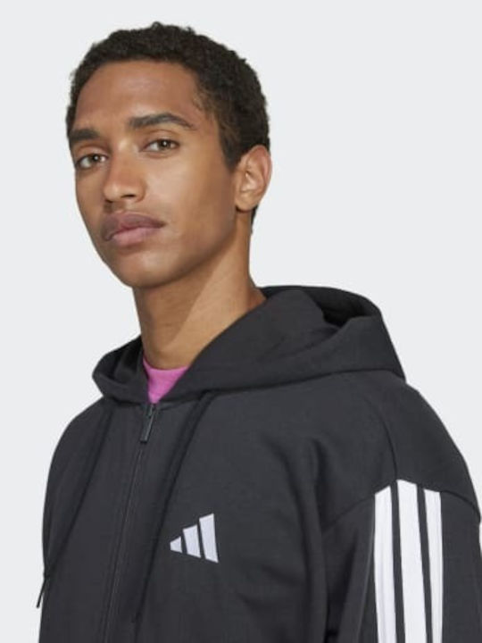 Cardigan With Hood Black