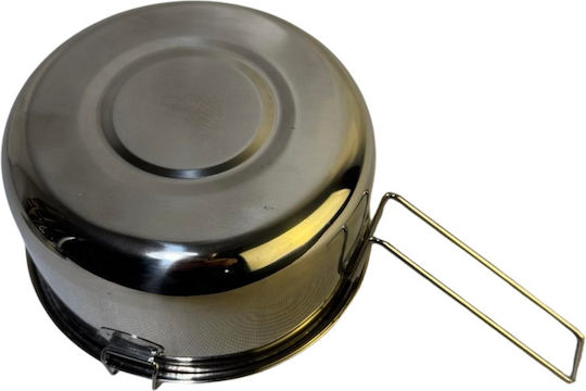 Epiplo-Fos Lunchbox Inox Silber 16x8cm 1Stück